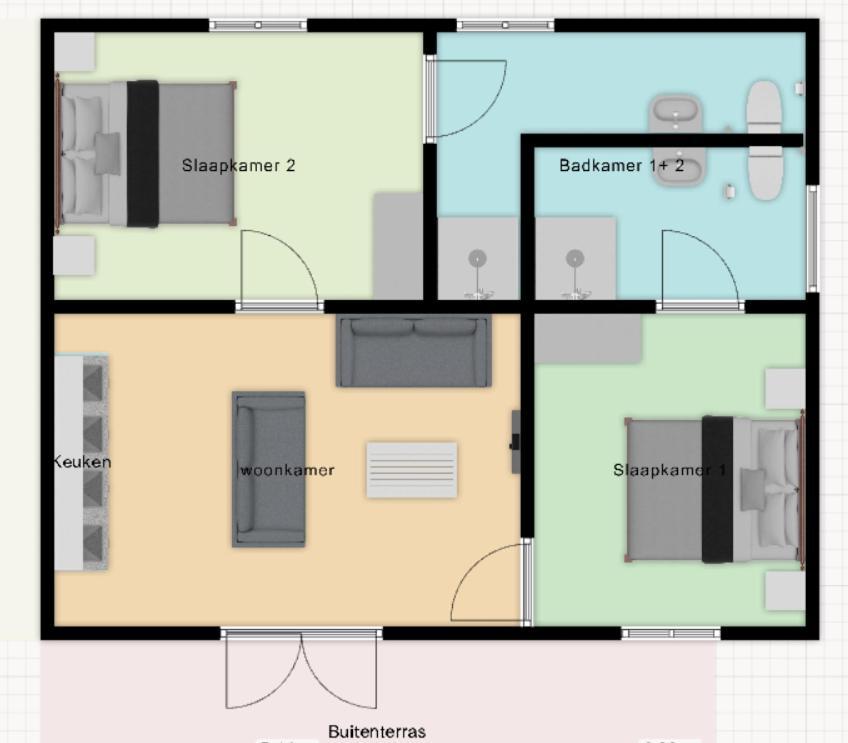 4-Pers Accomodatie Julianadorp, Curacao Willemstad Exterior photo